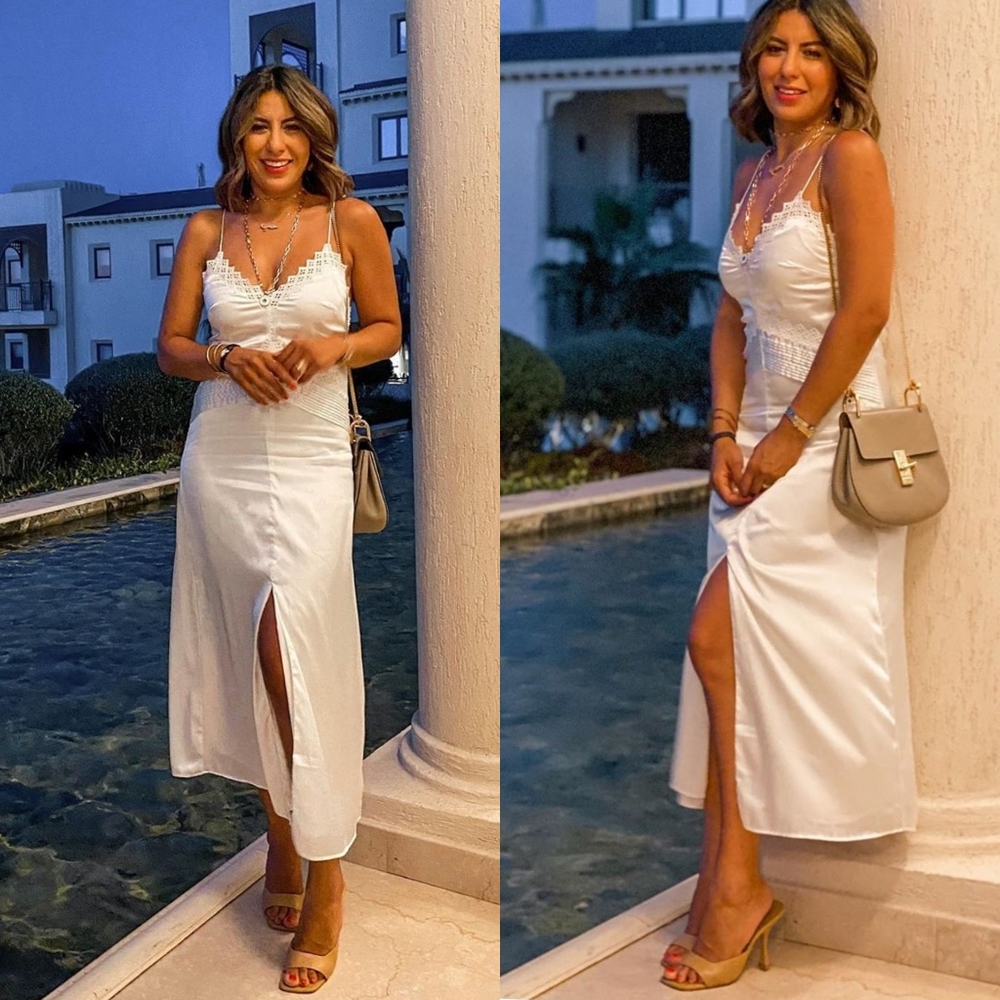 🎈LAST ONE! Zara Satin effect slip dress - Picture 15 of 15